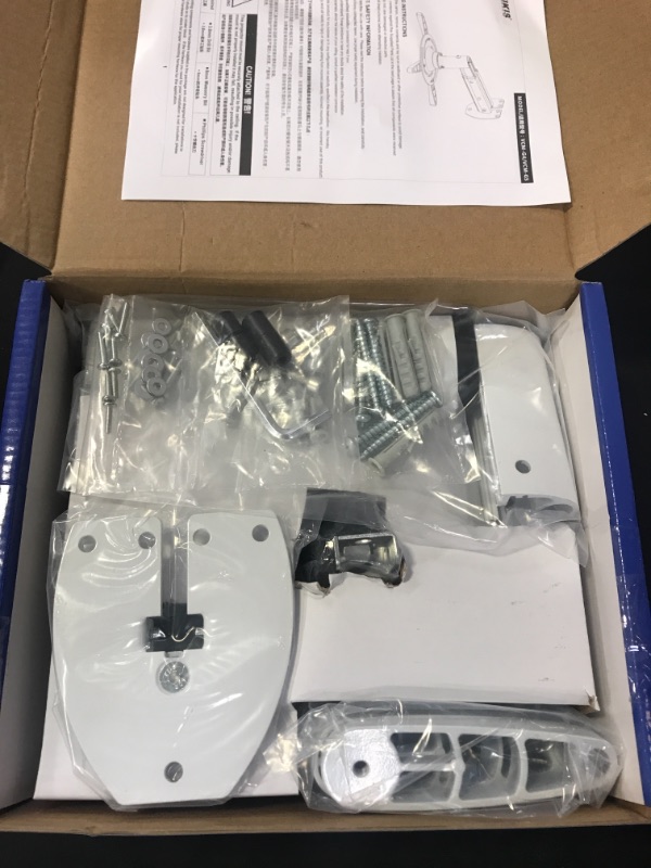 Photo 1 of VIKIS Adjustable Univercial Wall Projector Mount, Projection Bracket for Epson, Optoma, Benq, ViewSonic, Proxima, JVC, Infocus Projectors (VCM-G4 White)
