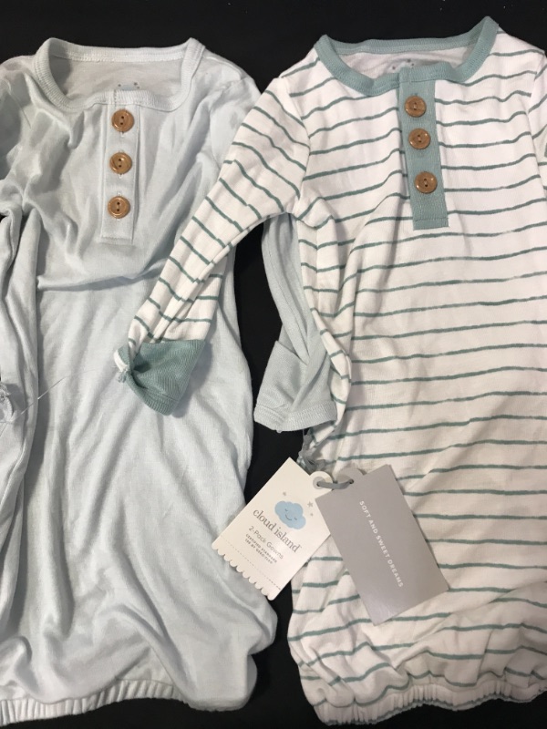 Photo 1 of 2 PACK 0-3 MONTHS BABYGOWNS