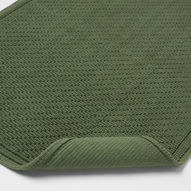 Photo 1 of 21"x30" Performance Solid Cotton Bath Mat - Threshold