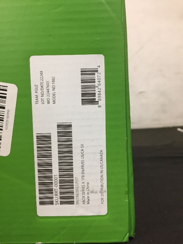 Photo 10 of Xbox Series X (ITEM IS USED, STILL IN GREAT CONDITION, MISSING MANUAL)