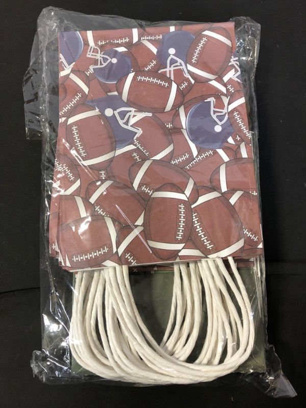 Photo 2 of 24 PCS FOOTBALL PARTY BAGS SUPPLY