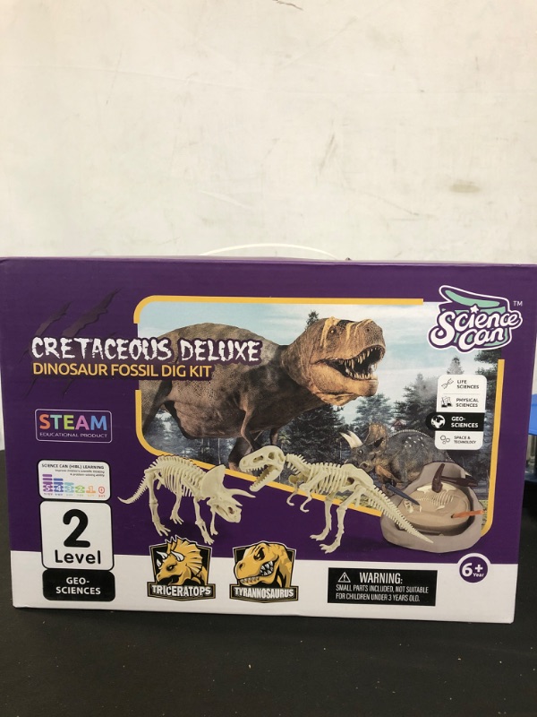 Photo 1 of Science Can Dinosaur Digging Fossil Kit for Kids, Dinosaur Bones Excavation Kit, Science STEM Activities for Kids Dinosaur Toys for 5 6 7 8 Year Old Boys and Girls Gifts