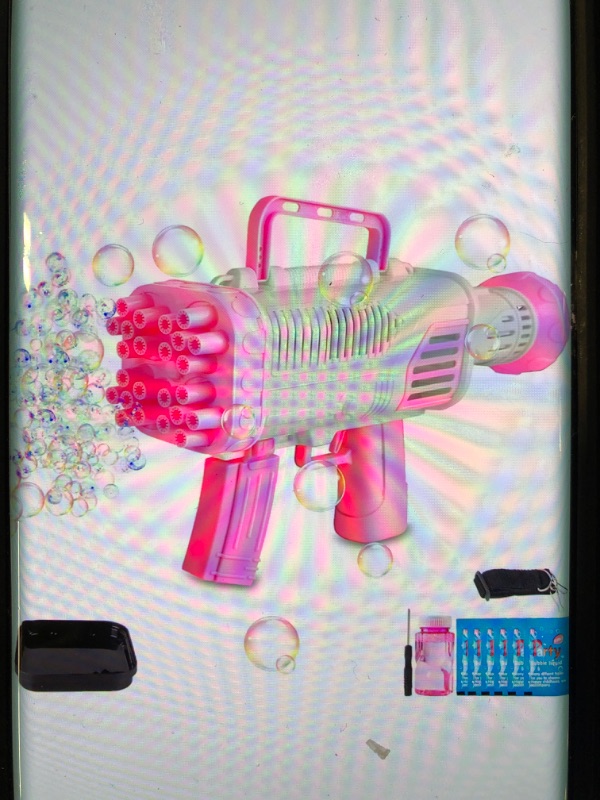 Photo 1 of BUBBLE GUN MACHINE 