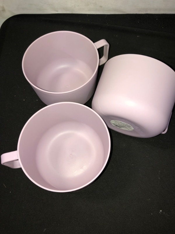 Photo 2 of 30oz Plastic Soup Mug - Room Essentials™ LIGHT PURPLE / LAVENDAR 3 COUNT 