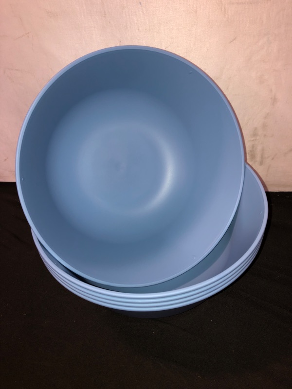 Photo 2 of 114oz Plastic Serving Bowl - Room Essentials™ BLUE , 5 COUNT 