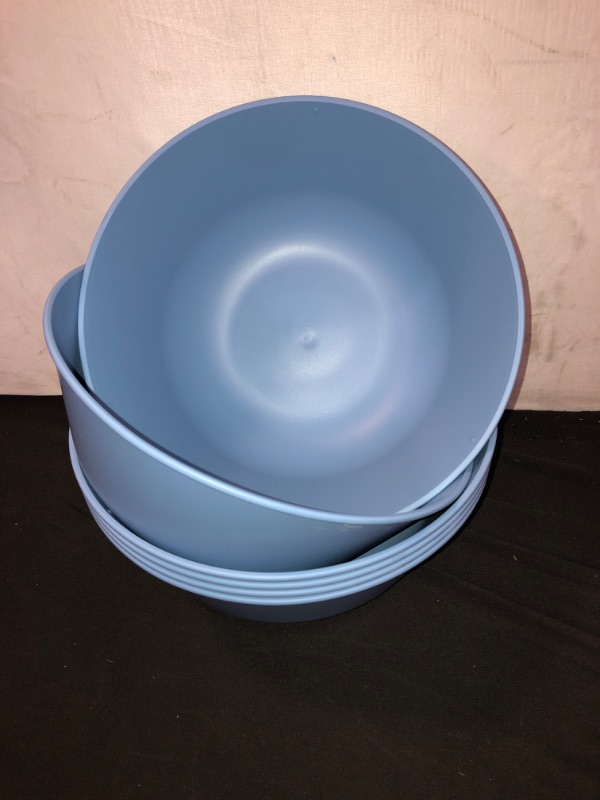 Photo 2 of 114oz Plastic Serving Bowl - Room Essentials™ BLUE , 6 COUNT 