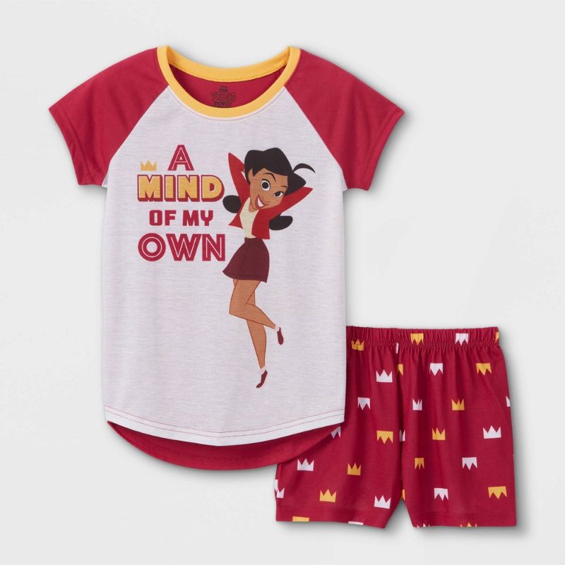 Photo 1 of   Girl s' Disney Proud Famiy 2pc Pajama Set SIZE  L 10/12