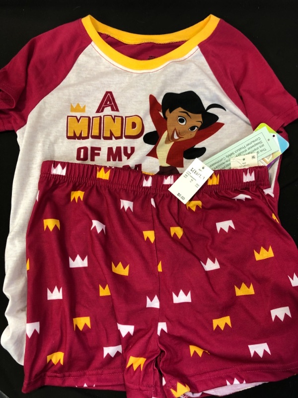 Photo 2 of   Girl s' Disney Proud Famiy 2pc Pajama Set SIZE  L 10/12