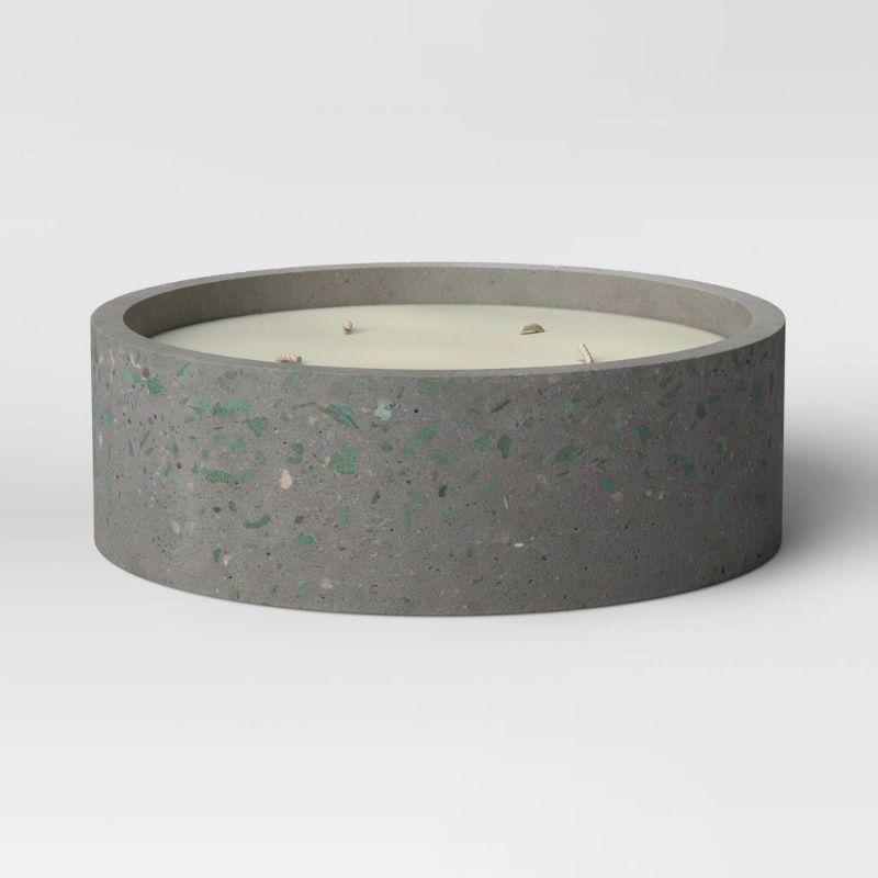 Photo 1 of 30oz Terrazzo 5 Wick Candle Gray - Project 62