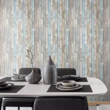 Photo 2 of Wood Wallpaper 17.71" X 236.2" Self-Adhesive Removable 3D Effect Peel and Stick Film Decorative Vinyl Wood Plank Wall Paper for Furniture Bedroom Kitchen Cabinets
