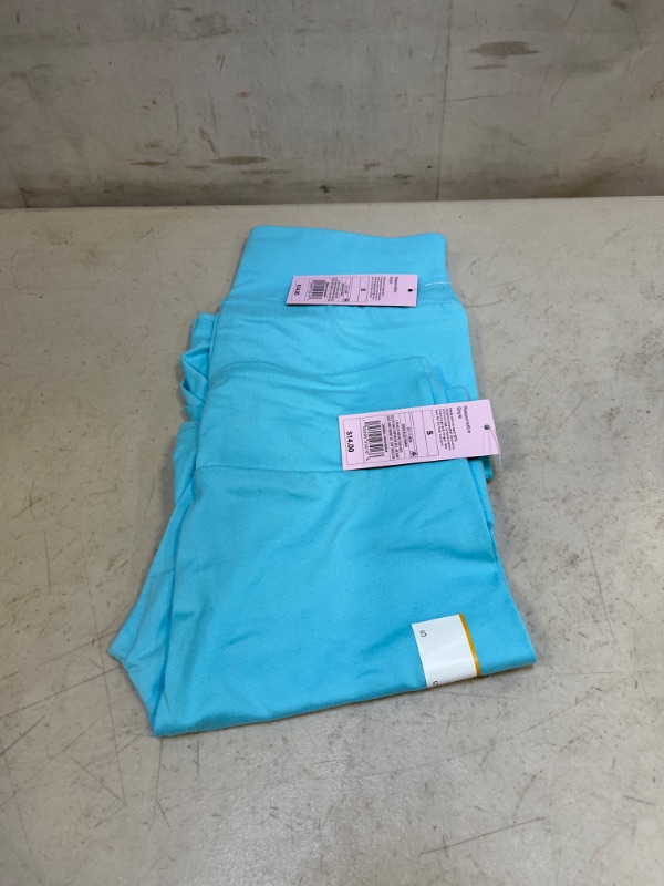 Photo 2 of 2PCS - Women's Ultra Soft Bike Shorts - Wild Fable Aqua Blue - SIZE : S
