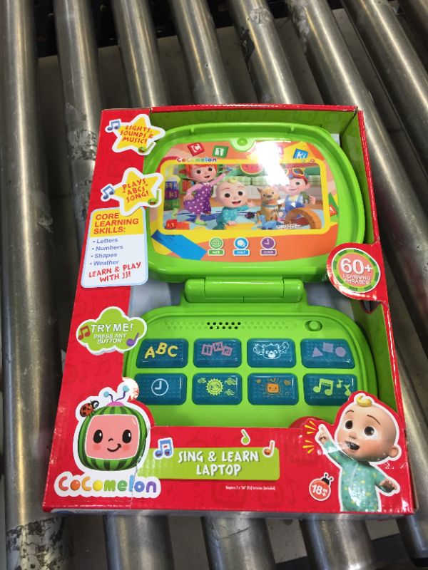 Photo 1 of Cocomelon Learning Laptop