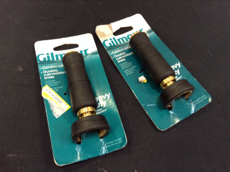 Photo 2 of 2 pack Gilmour 528 Twist Spray Nozzle - Comfort Grip	