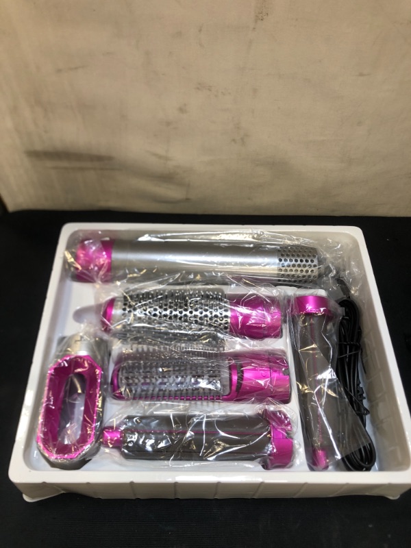 Photo 2 of 5 in 1 Hair Curlers Rollers, Negative ?Ion Hair Straightener 
