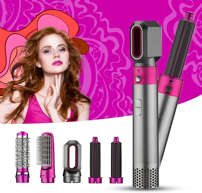 Photo 1 of 5 in 1 Hair Curlers Rollers, Negative ?Ion Hair Straightener 
