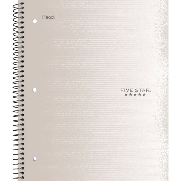 Photo 1 of Five Star 1 Subject Wide Ruled Spiral Notebook 6 COUNT 