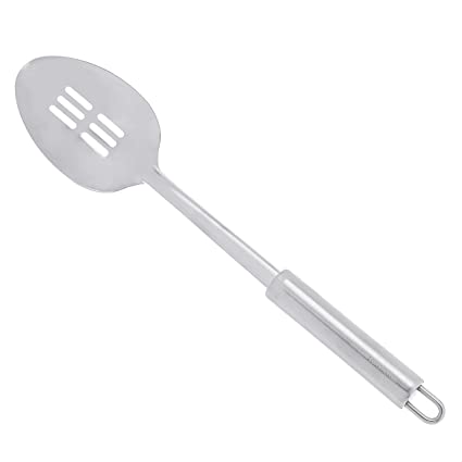 Photo 1 of AmazonCommercial Stainless Steel Spoon, Slotted
