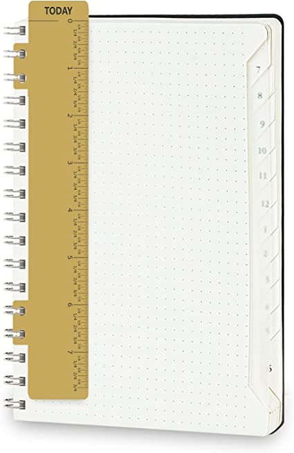 Photo 1 of Essentials Weekly Planner 2022-2023, POPRUN Daily Monthly Calendar Agenda 6.5'' x 8.5'', Vertical Academic Year July 2022 - June 2023 Simplified Bullet Dotted Journal with Transparent Plastic Cover
