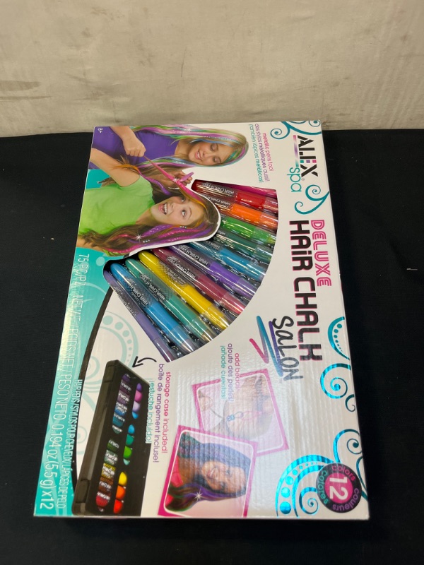 Photo 2 of ALEX Toys Hair Chalk Salon Girls Hair Activity
COVER PHOTO MAY VARY !!