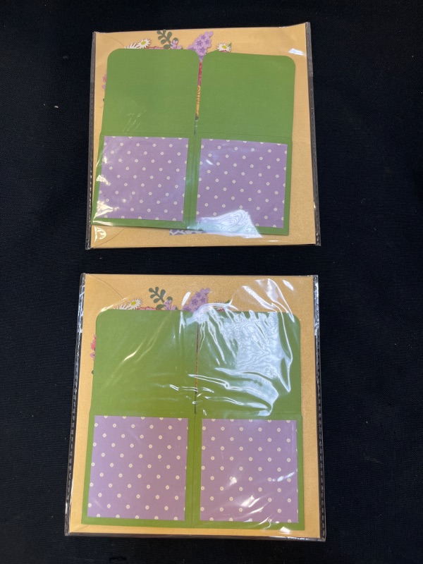 Photo 1 of 2 PCS FLOWER POP UP CARDS