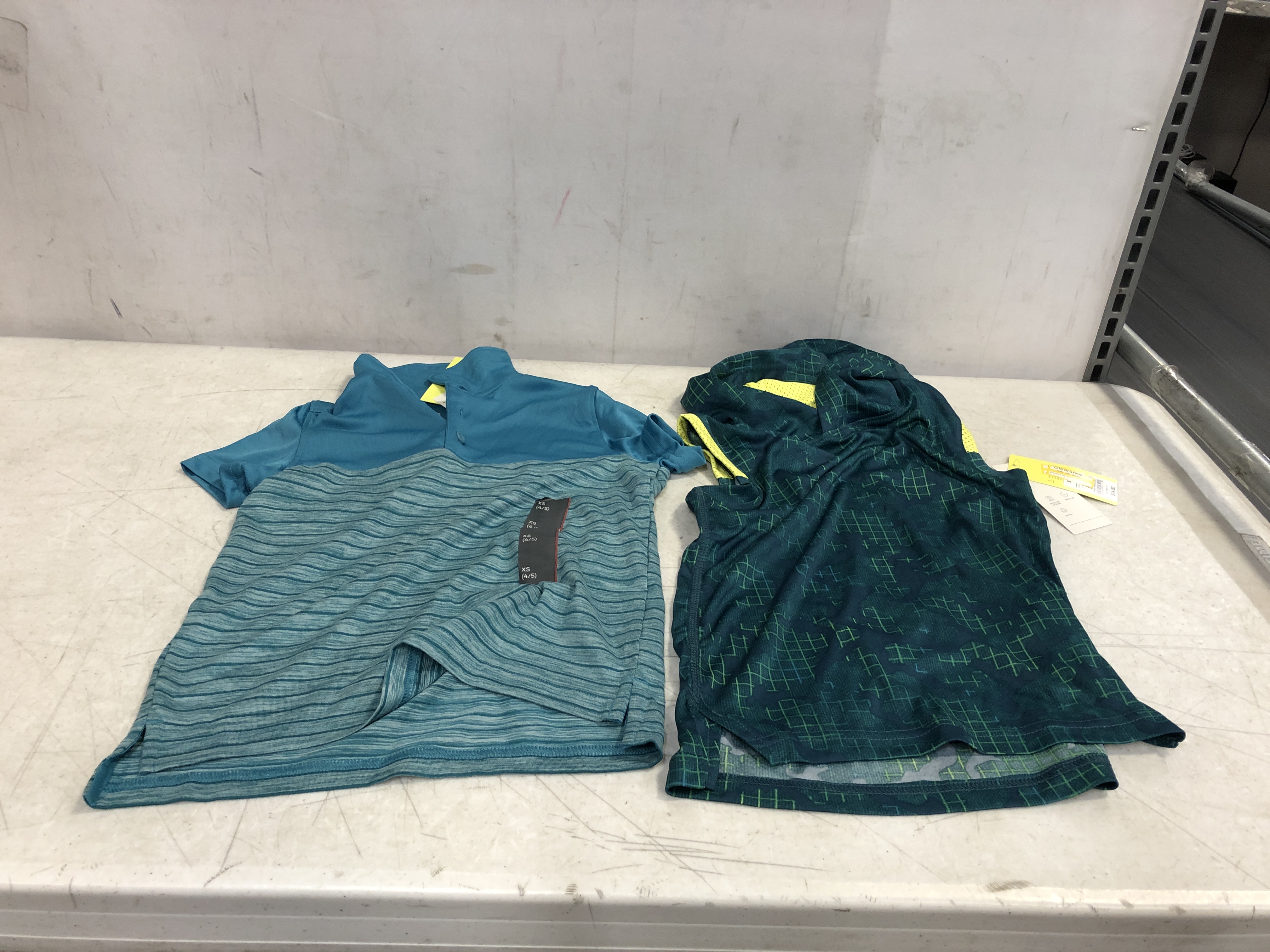 Photo 1 of BOYS MISCELLANEOUS CLOTHING BUNDLE (2 COUNT) BOTH XS