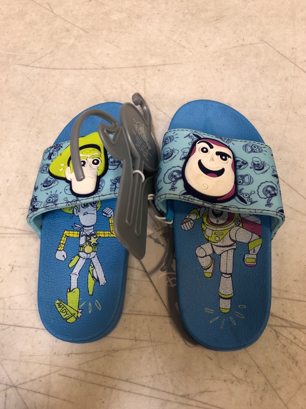 Photo 2 of Boys' Disney Toy Story Swim Slide Sandals 11/12
