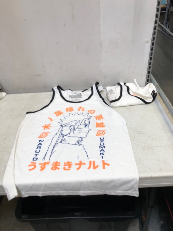 Photo 2 of Adult Naruto Uzuaki Tank Top - (2 COUNT) SIZE XL
