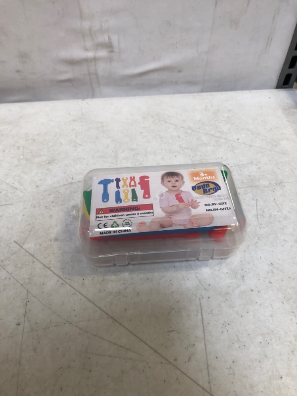 Photo 1 of Baby Teething Toys for Babies 3-6 Months, Baby Toys 3-6 Months, Silicone Teething Toys for Babies 6-12 Months, 4 PCS Baby Teethers for Babies 3-6 Months, Baby Chew Toy, Soothe Sore Gums for Infants
