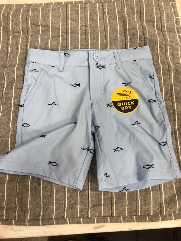 Photo 2 of Boys' Flat Front Quick Dry Chino Shorts - Cat & Jack™ Light
size 14