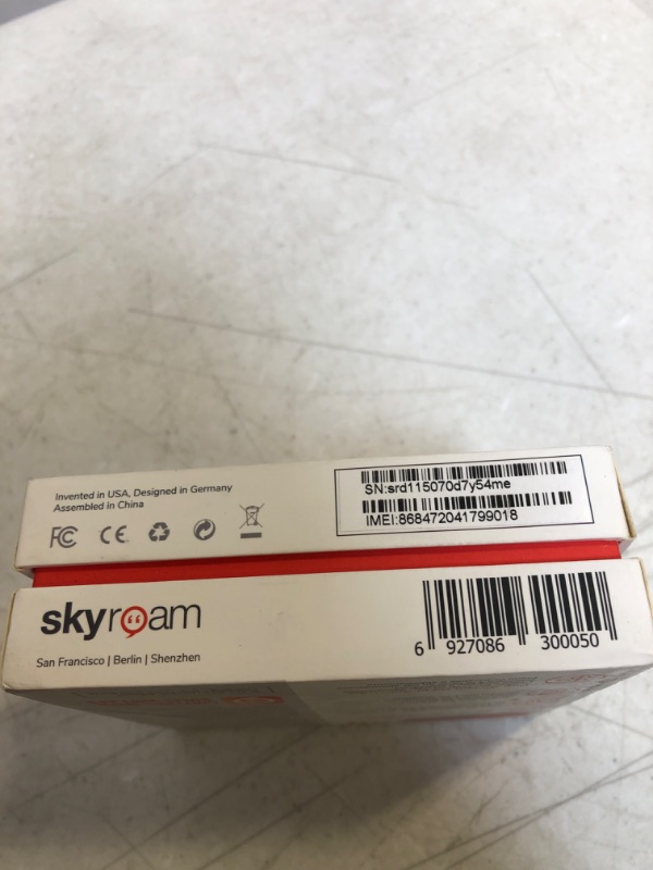 Photo 6 of Skyroam Solis X Smartspot | 4G LTE WiFi Mobile Hotspot and Power Bank | Global Coverage | Up to 10 Connected Devices | Built in VPN | Remote Camera | vSIM Technology, No SIM Card Needed | Make a WLAN
