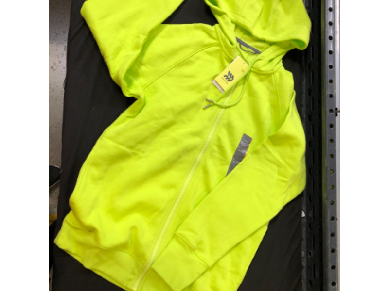 Photo 1 of all in motion small zip up sweater bright green