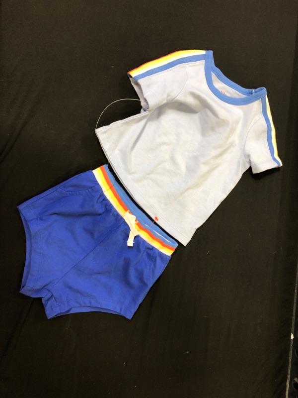 Photo 1 of blue two piece for size 12m 