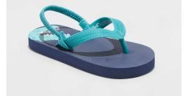 Photo 1 of associated with Toddler Adrian Slip-On Flip Flop Sandals - Cat & Jack Navy L, Blue size 9/10