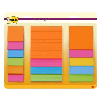 Photo 1 of Post-it 15ct Super Sticky Notes Pack Energy Boost Collection