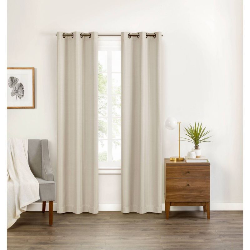 Photo 1 of 1PC 40"x84" Blackout Celeste Draft Stopper Window Curtain Panel - Eclipse
FACTORY SEALED