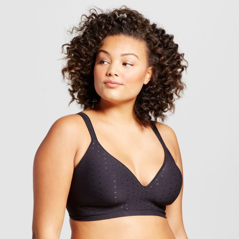 Photo 1 of Beauty by Bali Women's Foam Wirefree Bra B540 - Black Dot ----38D
