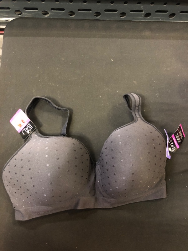 Photo 3 of Beauty by Bali Women's Foam Wirefree Bra B540 - Black Dot 38D
