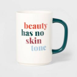 Photo 1 of 16oz Stoneware Beauty Has No Skin Tone Mug - Room Essentials™
6 MUGS TOTAL 