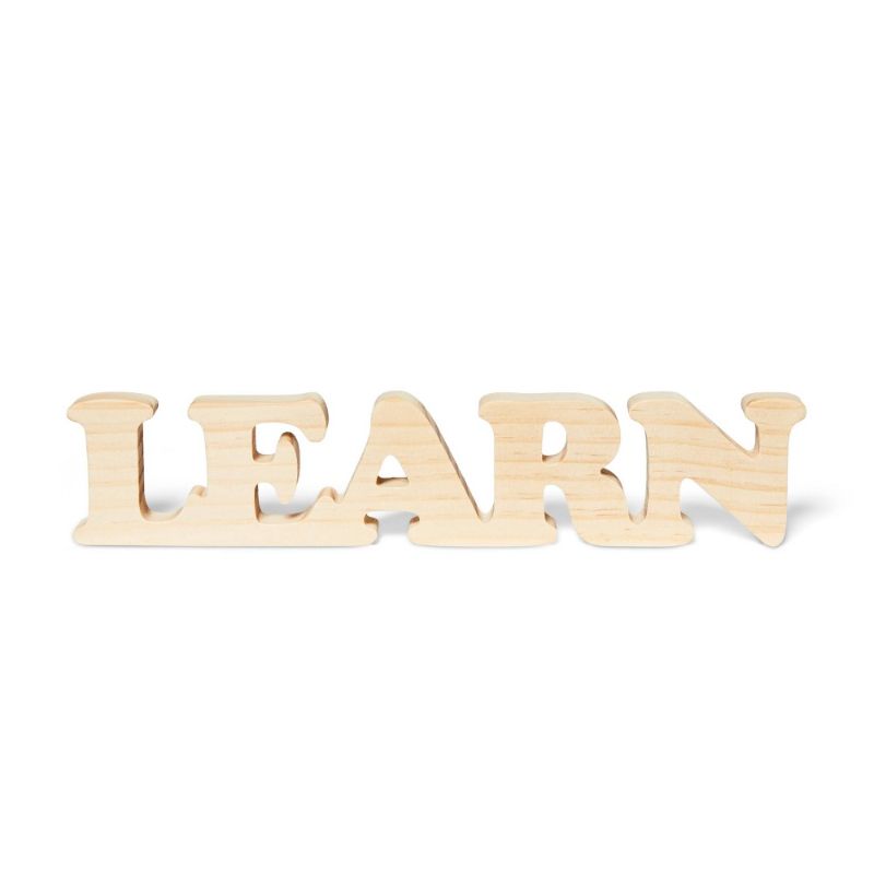 Photo 1 of Wood Word Base Learn - Mondo Llama - SET OF 3 -