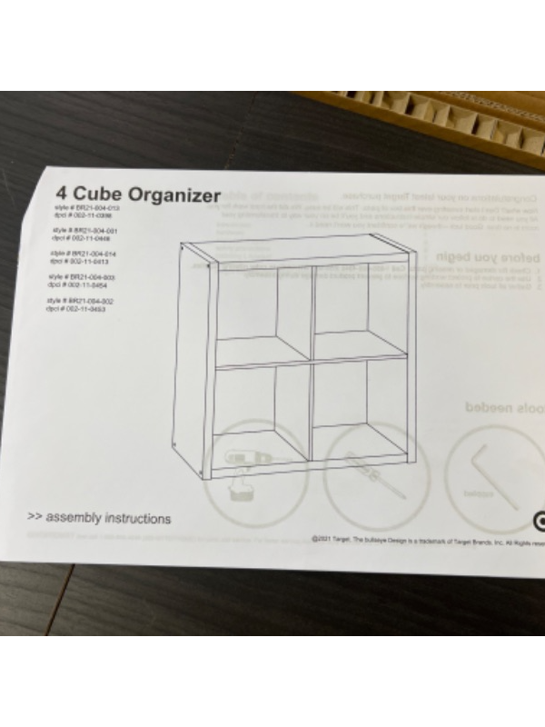 Photo 3 of 4 Cube Organizer - Brightroom™