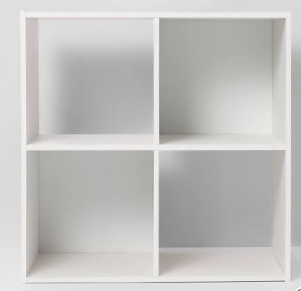 Photo 1 of 4 Cube Decorative Bookshelf - Room Essentials™
Dimensions (Overall): 24.17 Inches (H) x 24.09 Inches (W) x 11.73 Inches (D)


