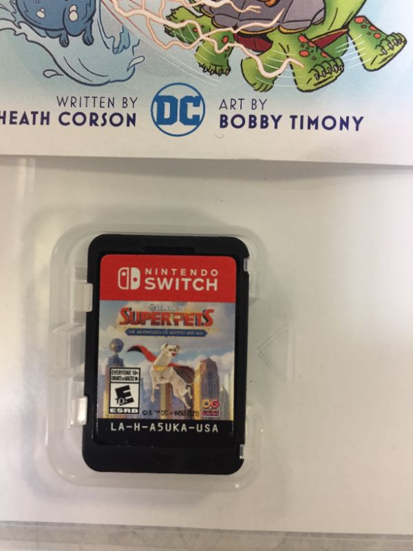 Photo 2 of DC League of Super Pets: The Adventures of Krypto and Ace - Nintendo Switch - CASE IS DENTED -