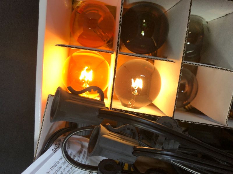 Photo 3 of 20ct Incandescent Glass G40 Bulbs - Room Essentials™

