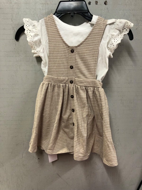 Photo 2 of Art Class Pinafore Dress--4T