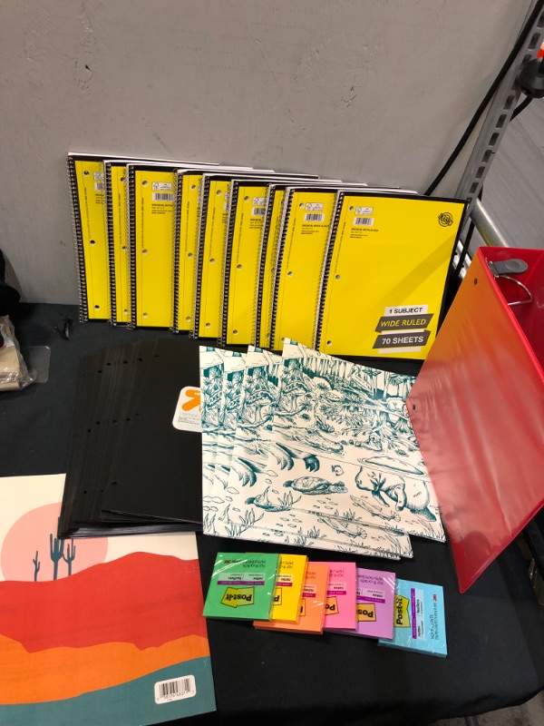 Photo 1 of Assorted of School Supplies