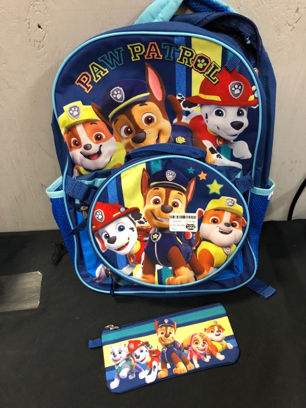 Photo 2 of Paw Patrol Pawsome 16” Kids Backpack With Lunch Kit