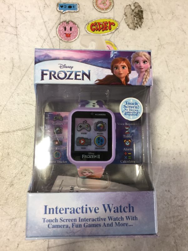 Photo 2 of Kids' Frozen Interactive Watch - Purple
