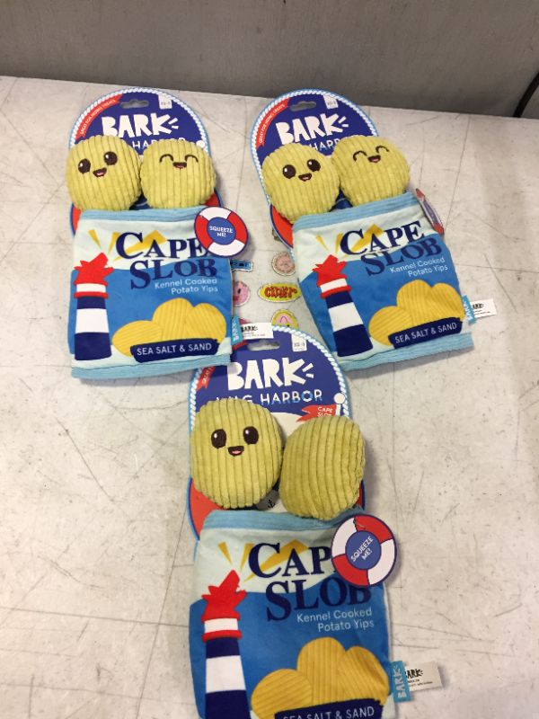 Photo 2 of BARK Cape Slob Yips Dog Toy Set - 3ct  (3 PCS)
