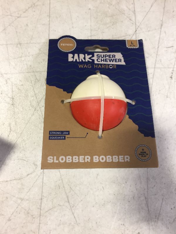 Photo 2 of BARK Super Chewer Slobber Bobber Dog Toy
