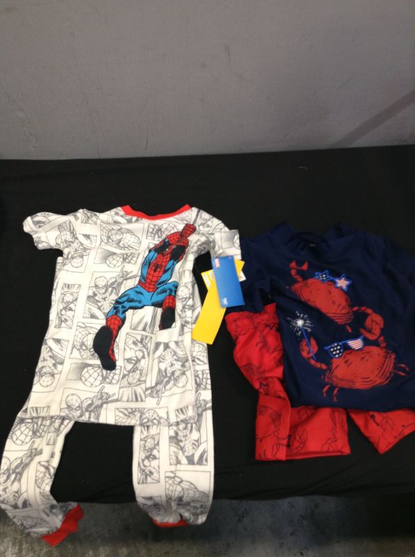 Photo 1 of Boys pajamas set size 4 and 3t